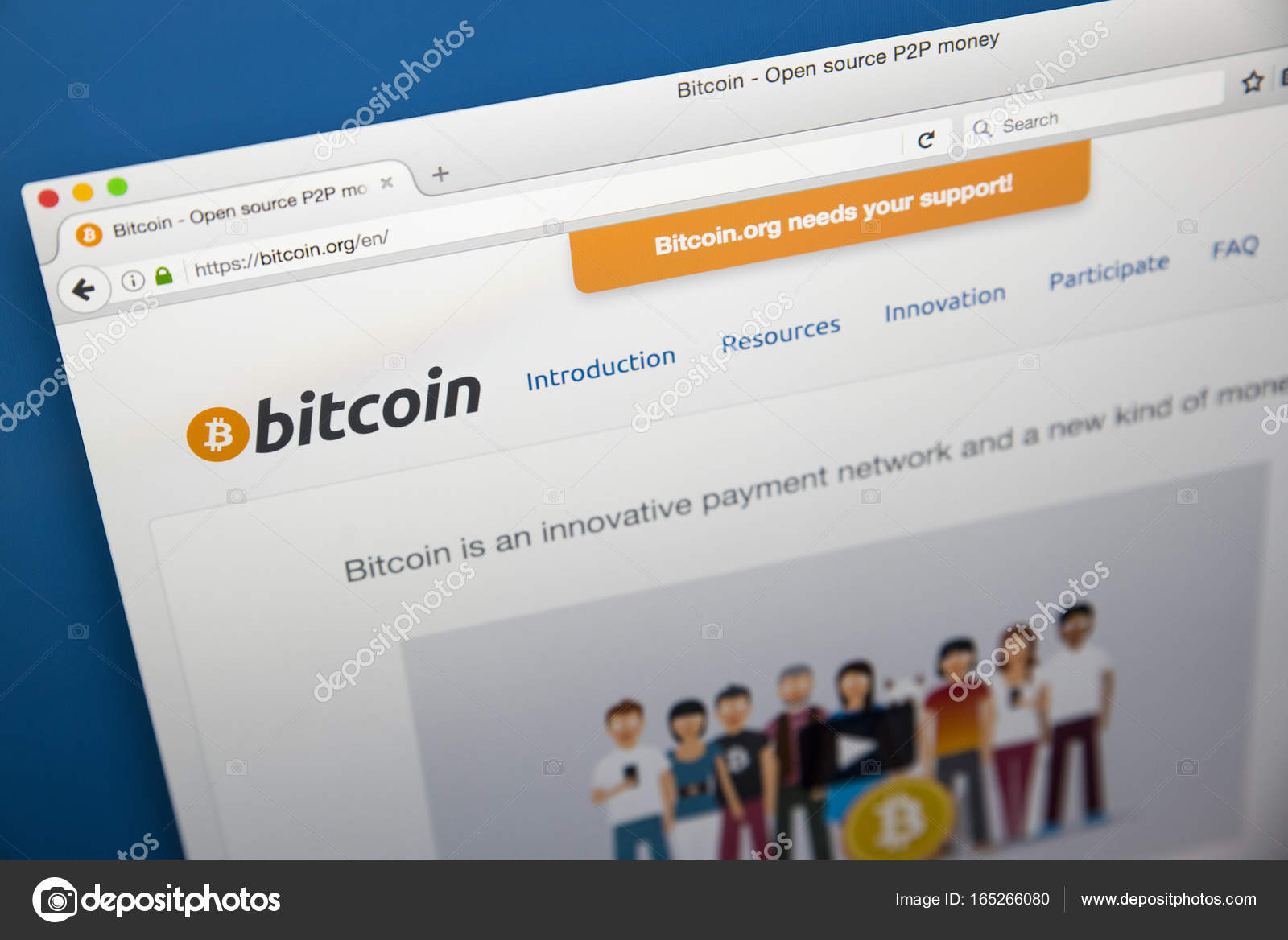 Bitcoin Official Website Stock Editorial Photo C Chrisdorney - 